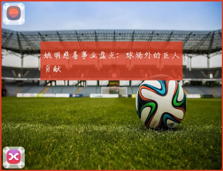 姚明慈善事业盘点：球场外的巨人贡献
